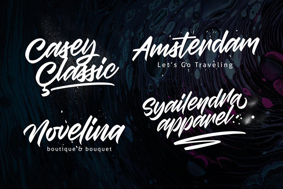 Brothership - Freestyle Brush Font, a Script Font by Arterfak Project (Photo 10 of 12)