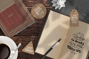 Reading lover - clipart & lettering, an Education Illustration by Lana Sham (Thumbnail 6 of 8)