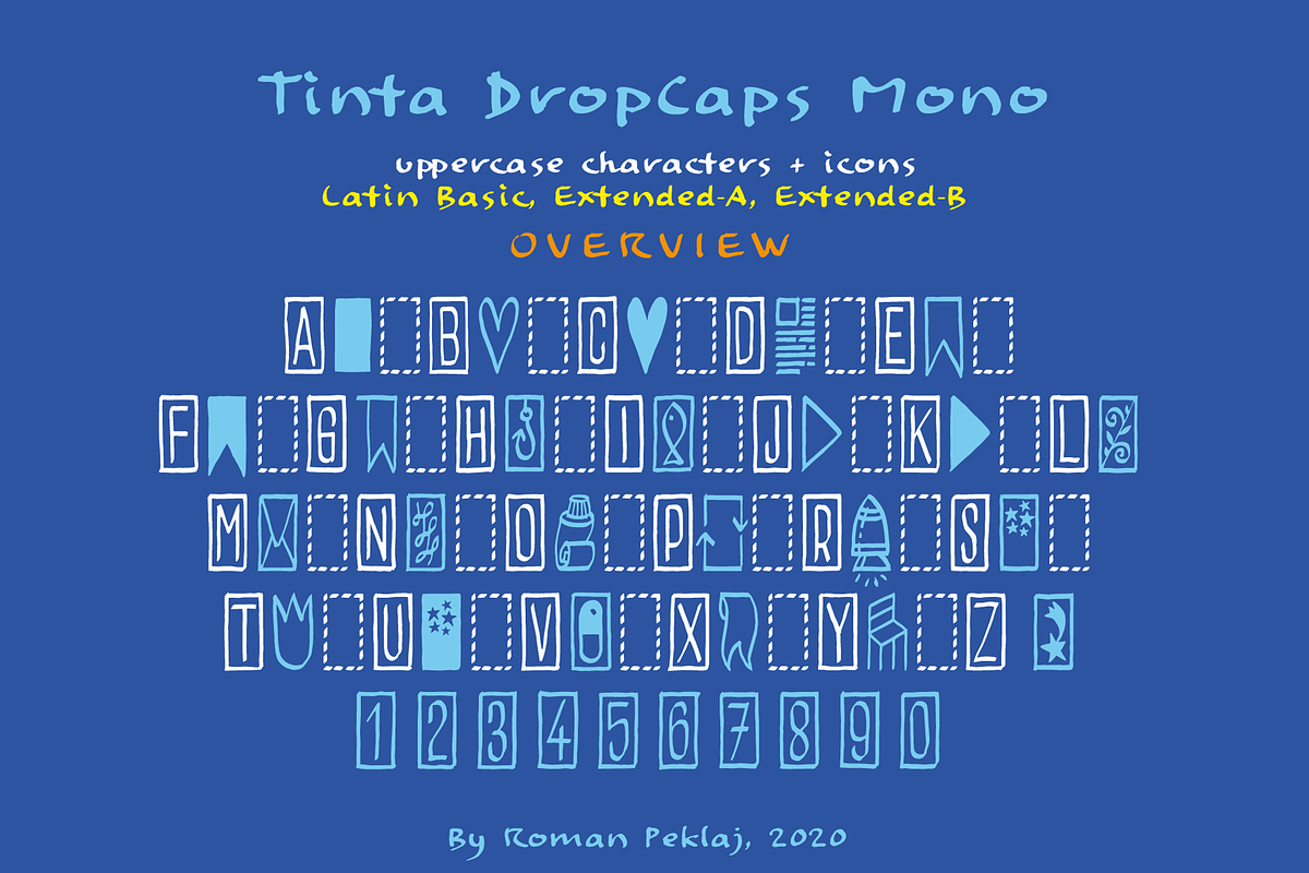 TintaRoman font BUNDLE preview 3