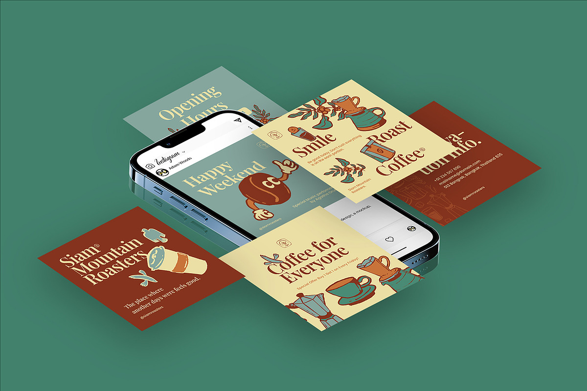 Siam Mountain - Instagram Post, a Social Media Template by Fannan Studio (Photo 2 of 3)