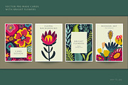 Bright Blossom Vector Collection, a Pattern Graphic by Molly art (Thumbnail 3 of 14)