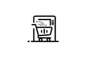 Minimal Shopping Cart Icons, an Icon by hafijul (Thumbnail 4 of 14)