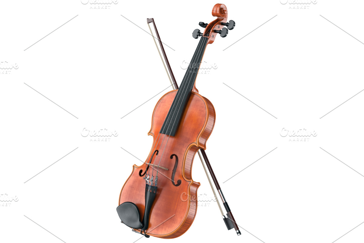Violin musical equipment, set, an Object Graphic by ARTYuSTUDIO (Photo 2 of 14)