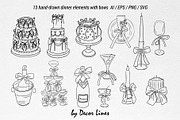 Wedding Bows, an Object Illustration by Decor Lines (Thumbnail 4 of 16)