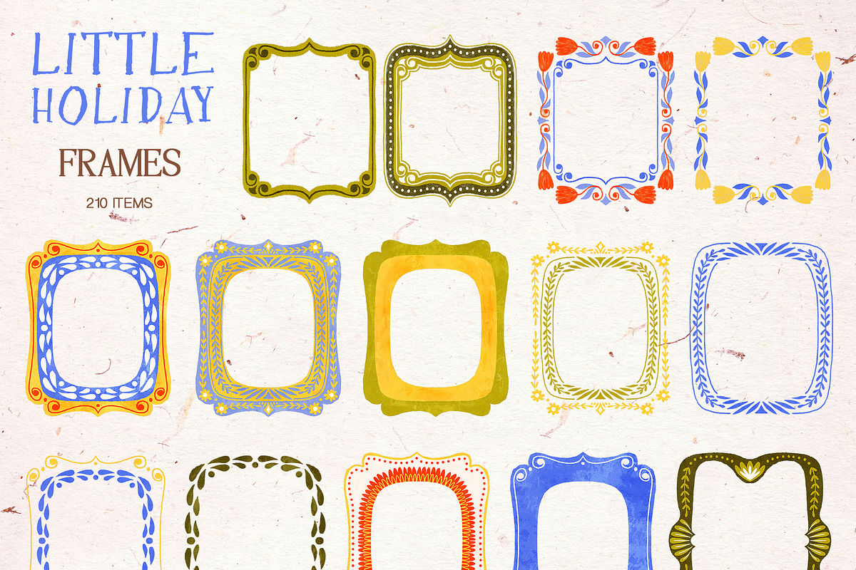 Little Holiday | Frames Clipart, an Object Graphic by GVGraphics (Photo 8 of 12)