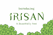 Irisan Font ( a Beatifully Font), a Font by Akdesain (Thumbnail 1 of 5)