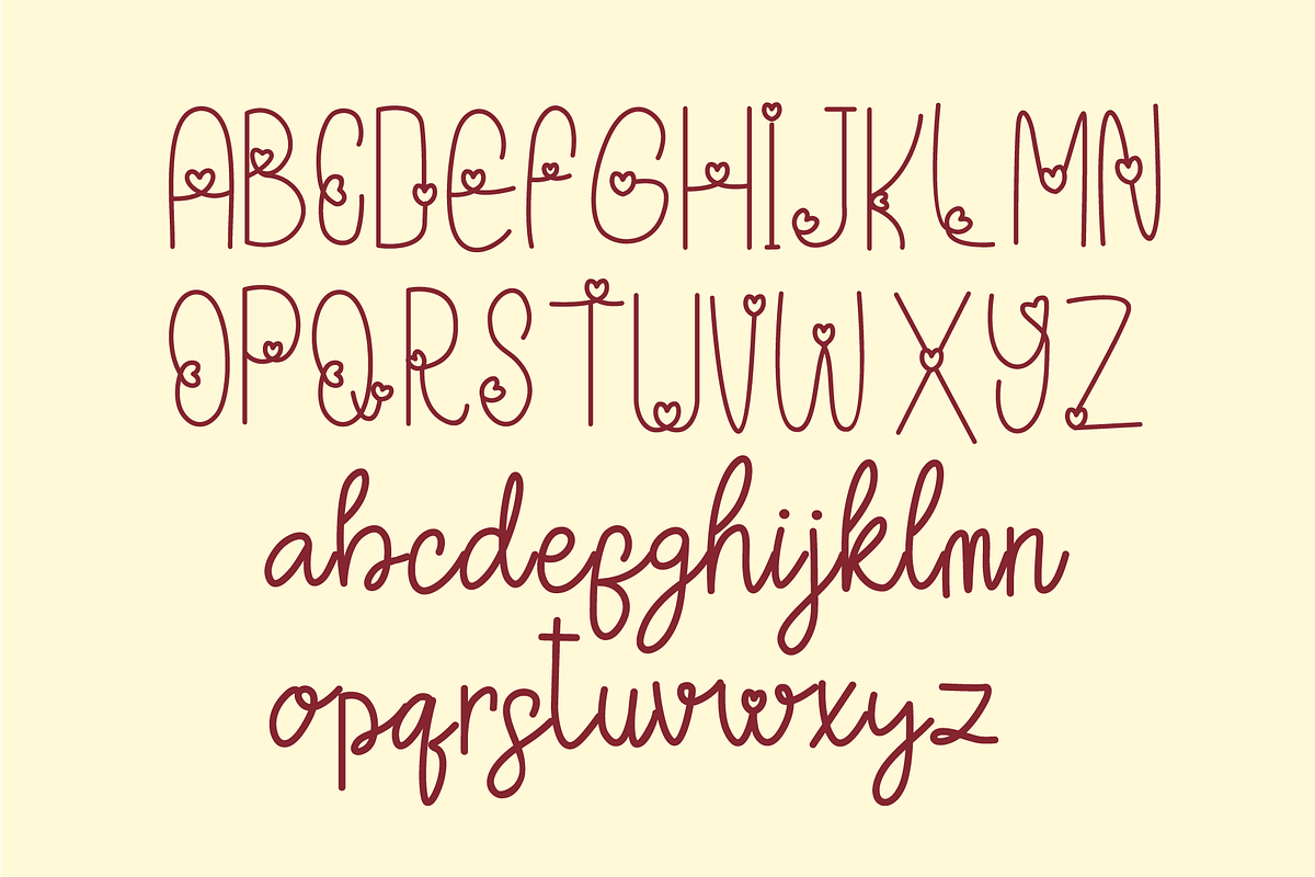 Rosamira a Script Font, a Script Font by Berdansabersama (Photo 2 of 9)