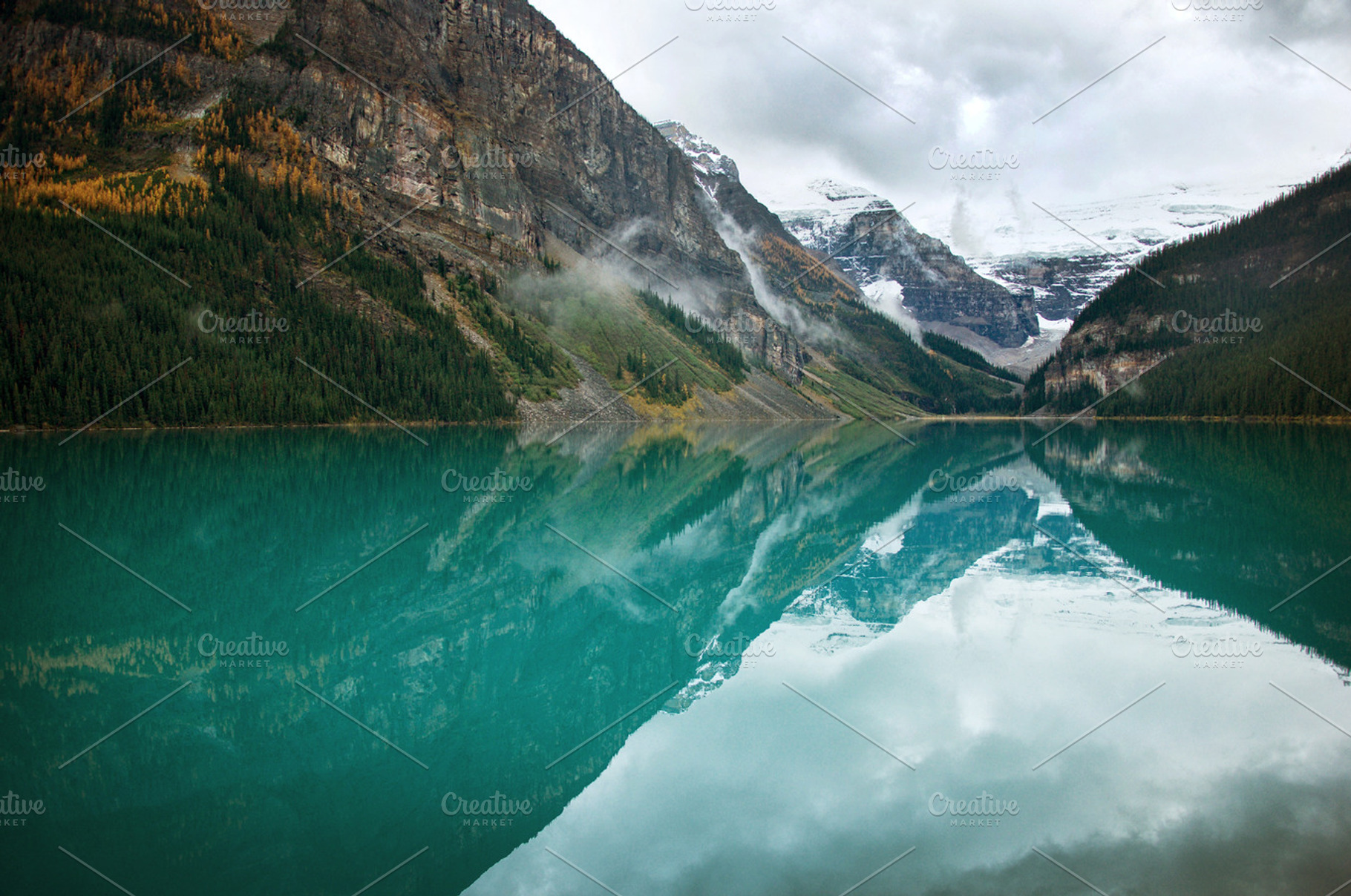 Blue Water of Lake Louise, Alberta, a Nature Photo by Crux Creative