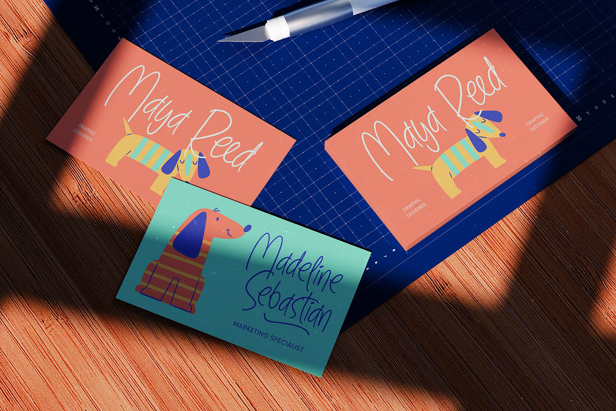 Sanknotes - Sticky Notes Font, a Script Font by stylishtype.co (Photo 11 of 20)