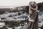 Esthentic a Handwritten Script Font, a Script Font by Vilogsign (Thumbnail 7 of 10)