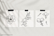 Floral Garden - Floral Line Art, an Illustration by IllustratorAnnie (Thumbnail 4 of 10)
