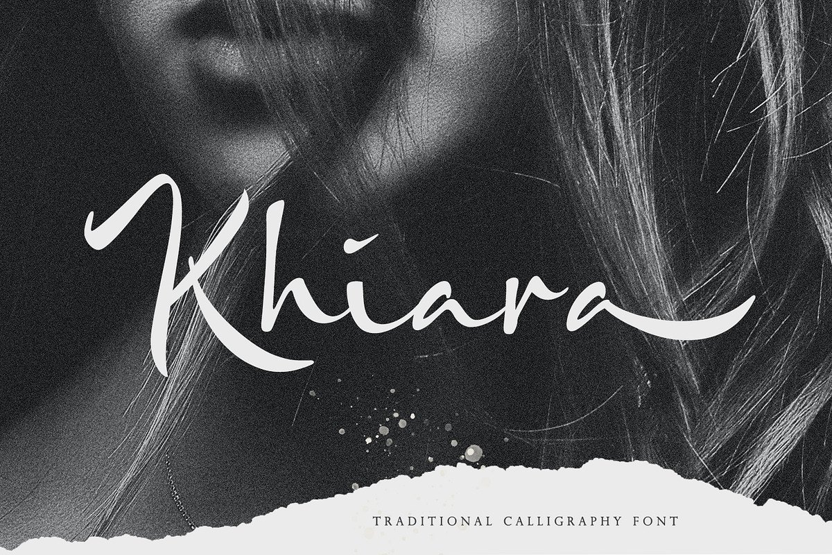 Khiara Script, a Script Font by NUGS (Photo 1 of 7)