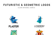 Futuristic & Geometric Logos Bundle, a Branding & Logo Template by AN Productions (Thumbnail 13 of 47)