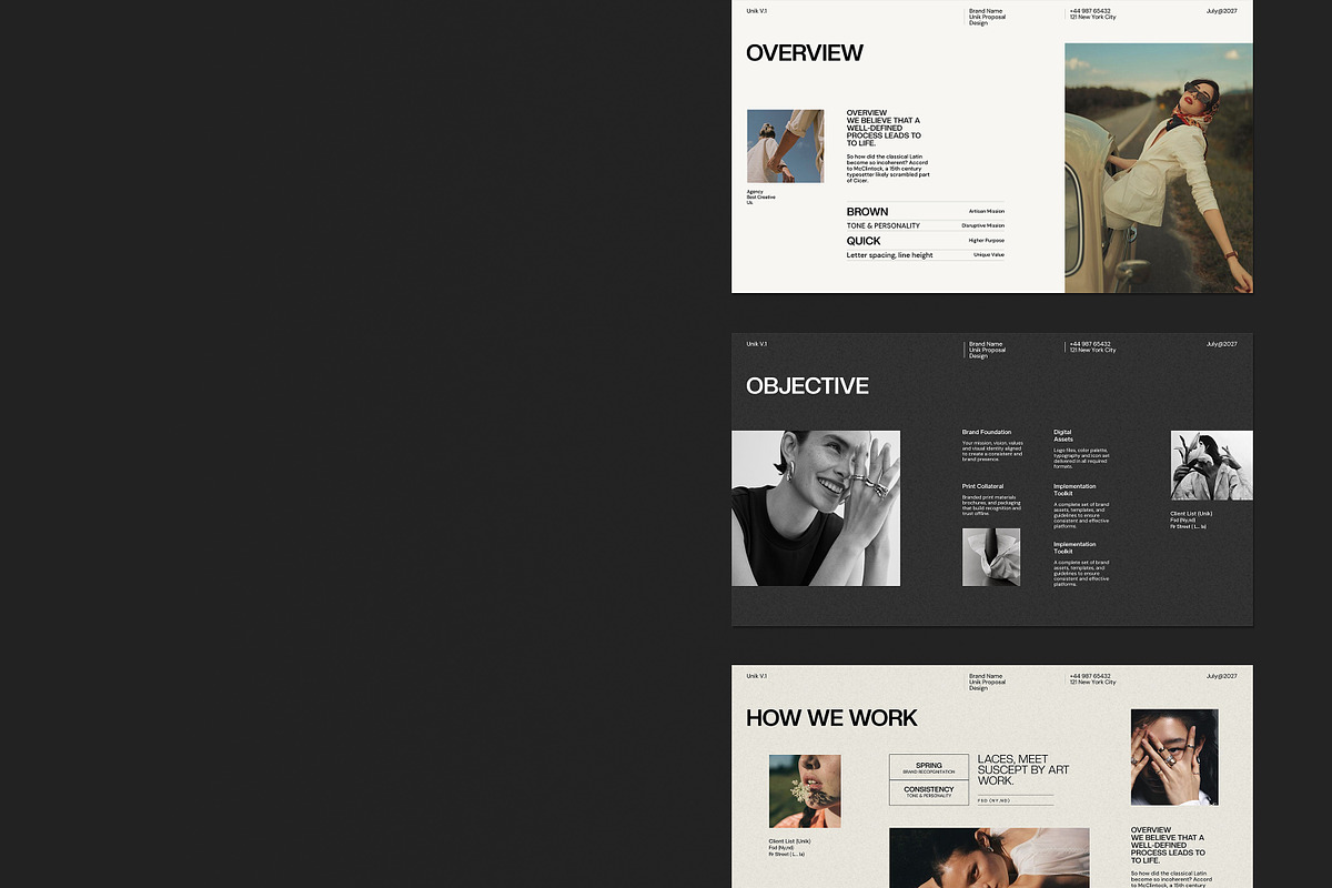 UNIK/ Proposal Presentation Template, a Presentation Template by SlideStock (Photo 7 of 10)