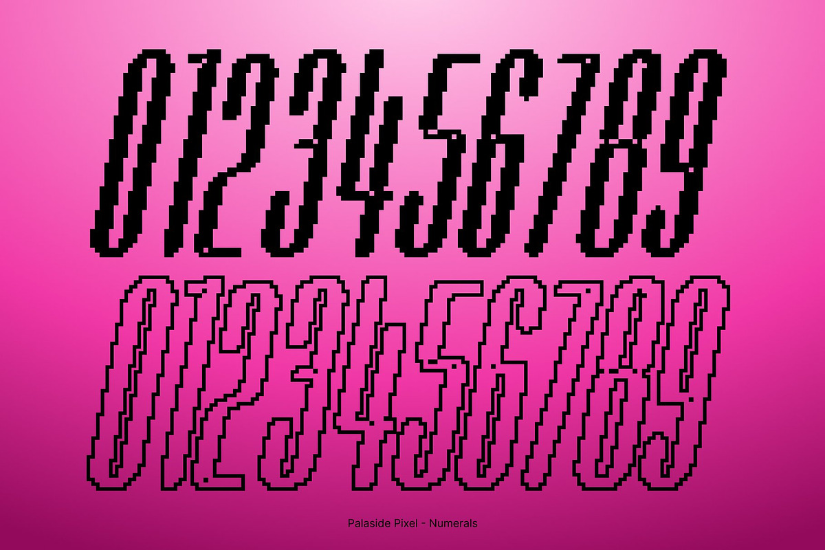 Palaside Pixel, a Sans Serif Font by Craft Supply Co. (Photo 6 of 8)