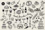 +200 Whimsical Wedding Summer Bundle, a Food Illustration by NassyArt (Thumbnail 17 of 23)