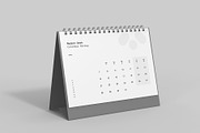 Modern Desk Calendar Mockup, a Product Mockup by graphypix (Thumbnail 3 of 4)