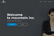 Mountain - Big. Bold. Beautiful, a Bootstrap Template by Theme Wagon (Thumbnail 2 of 6)