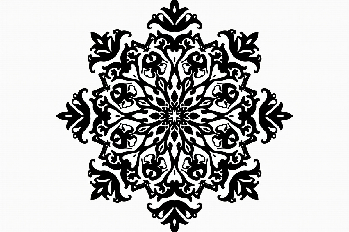 Mandala Ornament Bundle, an Illustration by Gfx_Store (Photo 4 of 9)