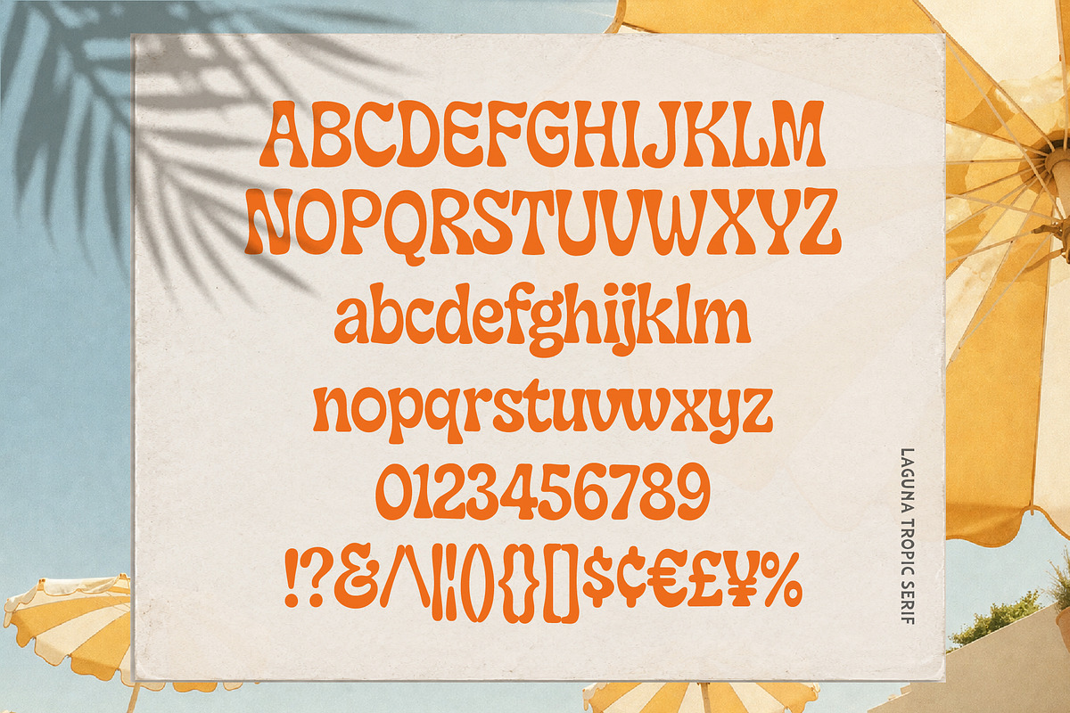 Laguna Tropic – Tropical Font Duo, a Serif Font by Edignwn Type (Photo 11 of 12)