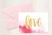 5x7 card & envelope mockup - jpg,psd, a Product Mockup by BrownLeopard (Thumbnail 3 of 4)