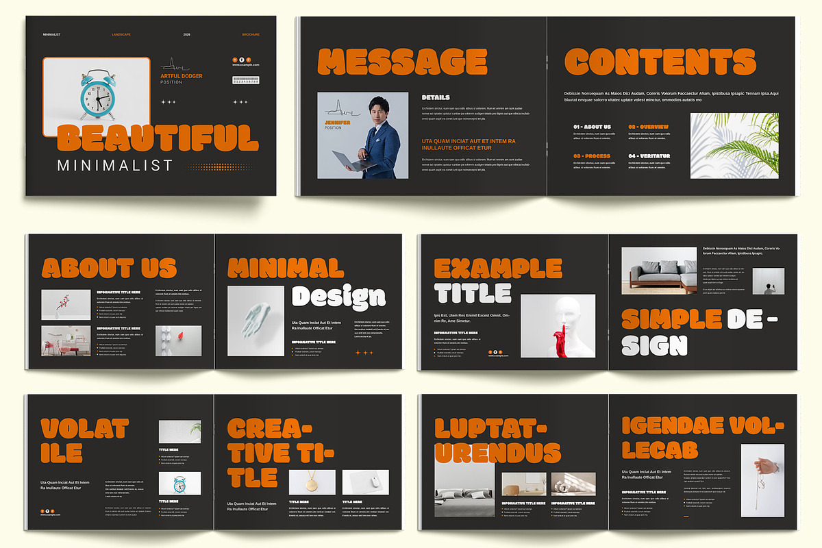 Beautiful Landscape Brochure preview 2