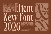 Elient – Elegant Fashion Serif Font, a Serif Font by MaikoHatta (Thumbnail 7 of 9)