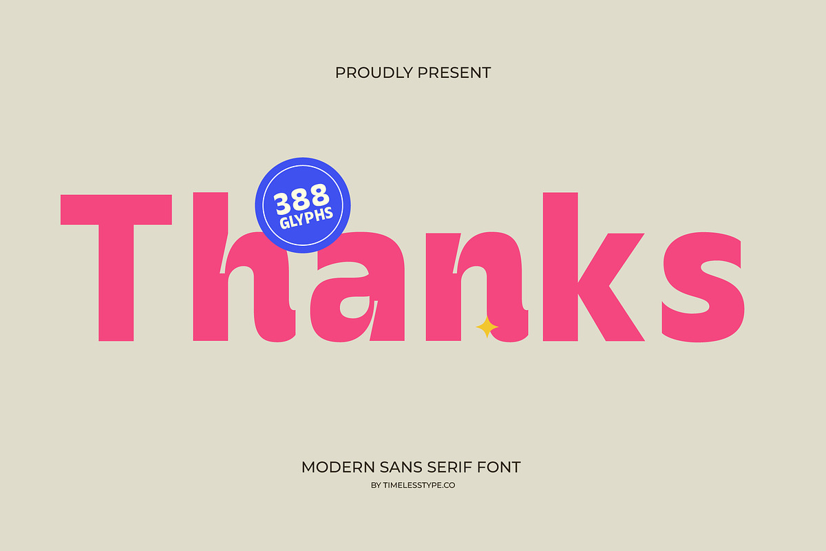 Hungin Modern Bold Sans Serif, a Sans Serif Font by timelesstype.co (Photo 20 of 20)