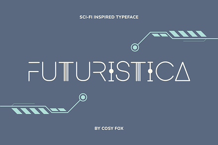 Futuristica Display Font