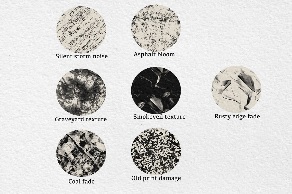 Distressed Grunge Texture Brushes, a Brushes & More by HabitusDesigns (Photo 7 of 7)