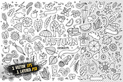Autumn Objects & Elements Set / 1, an Object Graphic by BALABOLKA (Thumbnail 3 of 4)