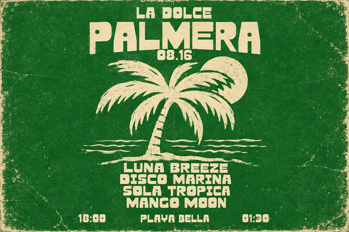Tropicola - 1970's Brazilian Display, a Sans Serif Font by HipFonts (Photo 6 of 9)