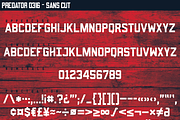 Predator 0316 - Full Family, a Sans Serif Font by Eargle Design, LLC (Thumbnail 3 of 20)