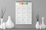 Calendar Design 2026 Layout, a Stationery Template by ContestDesign (Thumbnail 1 of 3)