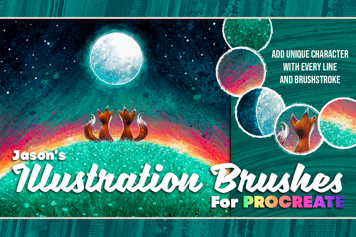 Jason's 2025 Procreate Brushes, a Brush Add-On by Jasons Brushes (Photo 3 of 5)