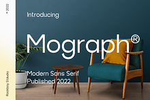 Mograph - Advertisement Font