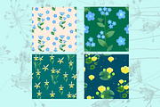 Summer flowers set – 87+ elements, a Decorative Illustration by Schumacher Shop (Thumbnail 25 of 26)
