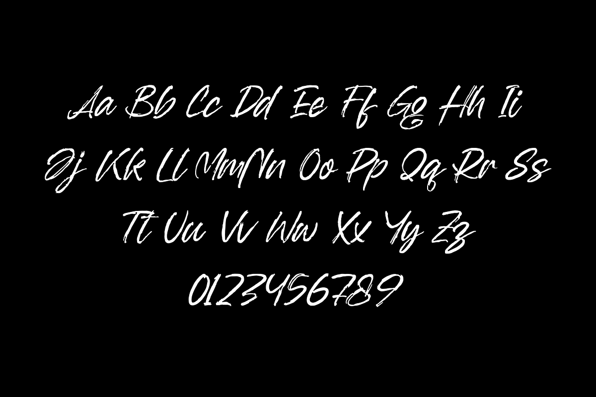 OverSlept - Brush Script Typeface, a Script Font by Typeparties (Photo 7 of 8)