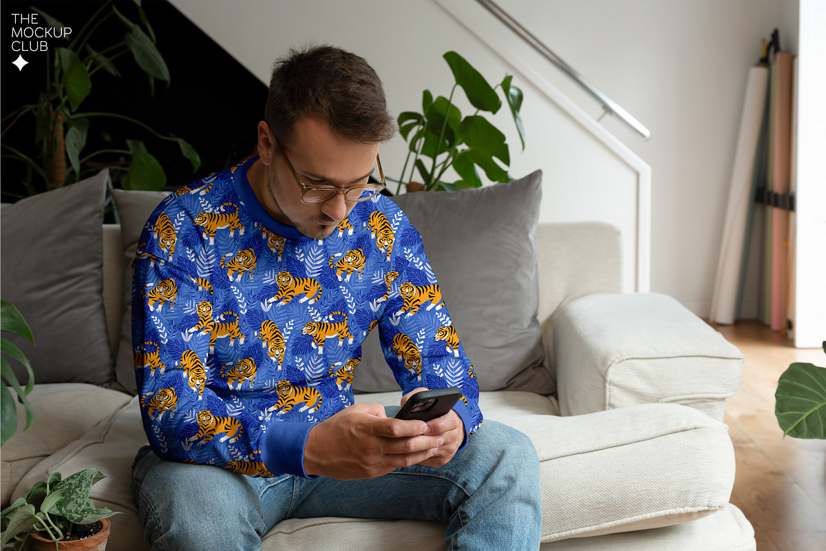 MALE SWEATSHIRT MOCKUPS, a Household Mockup by MCKP*ME (Photo 8 of 11)