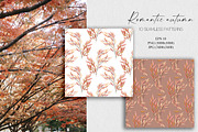 Romantic autumn - seamless patterns, a Pattern Graphic by Vasmila (Thumbnail 2 of 8)