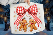Christmas Gingerbread Coquette PNG, a Seasonal Illustration by Canvas Craft (Thumbnail 1 of 6)