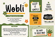 Wobli - Playful Handwritten Font, a Handwritten Font by Pitchlook.Studio (Thumbnail 2 of 4)