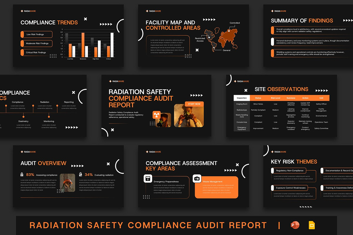 Radiation Safety Compliance, a Presentation Template by BumbleGraph Studio (Photo 1 of 5)