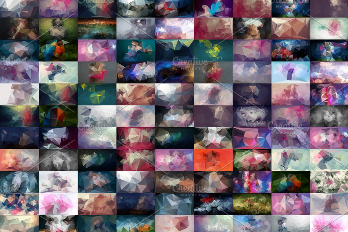 Triangulated - Abstract Backgrounds preview 4