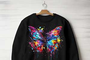 Butterfly For Sublimation Printing.