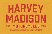 Unite - Vintage Geometric Font, a Sans Serif Font by Luna Shop (Thumbnail 5 of 6)