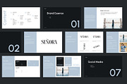Senora - Brand Guidebook Template, a Branding & Logo Template by Hamdi Designs (Thumbnail 7 of 12)