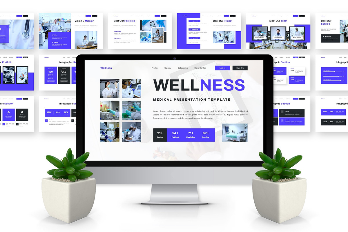 Wellness - Medical Google Slide preview 6