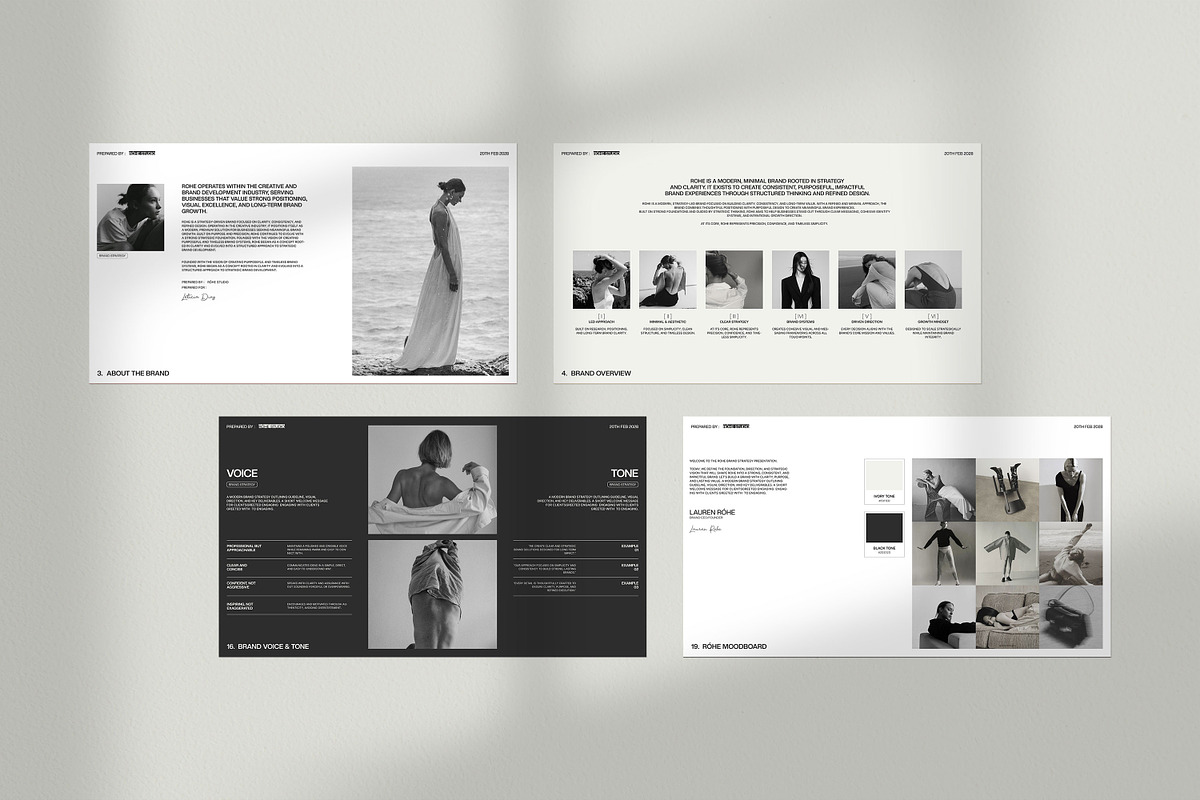Róhe | Brand Strategy Template, a Presentation Template by Graphpexel (Photo 6 of 9)