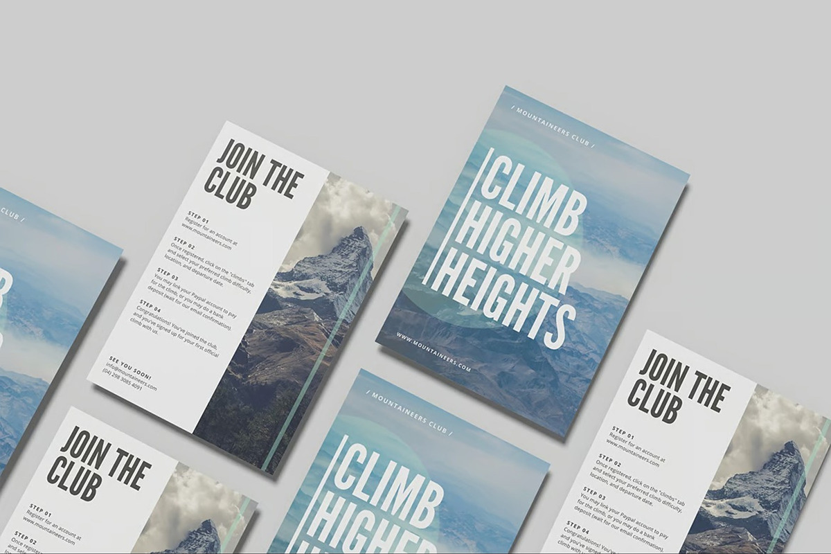 A4 Flyer Mockup, an Advertising Mockup by Hubzway (Photo 4 of 11)